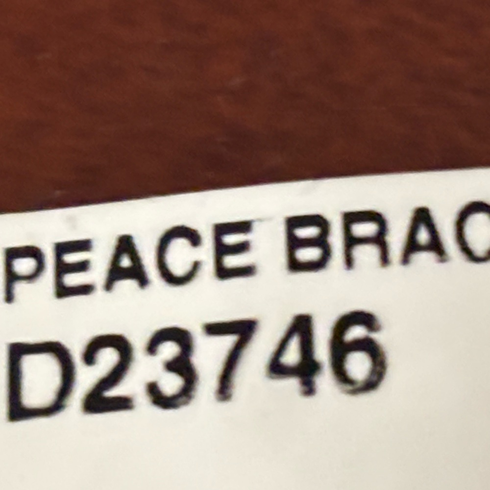 Brighton Silver Charm Bracelet with Heart and Peace Charms - Picture 4 of 13